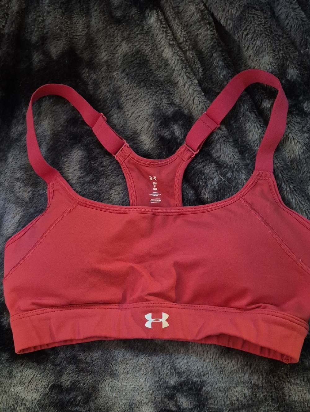 Under Armour Women's Maroon Racerback Sports Bra